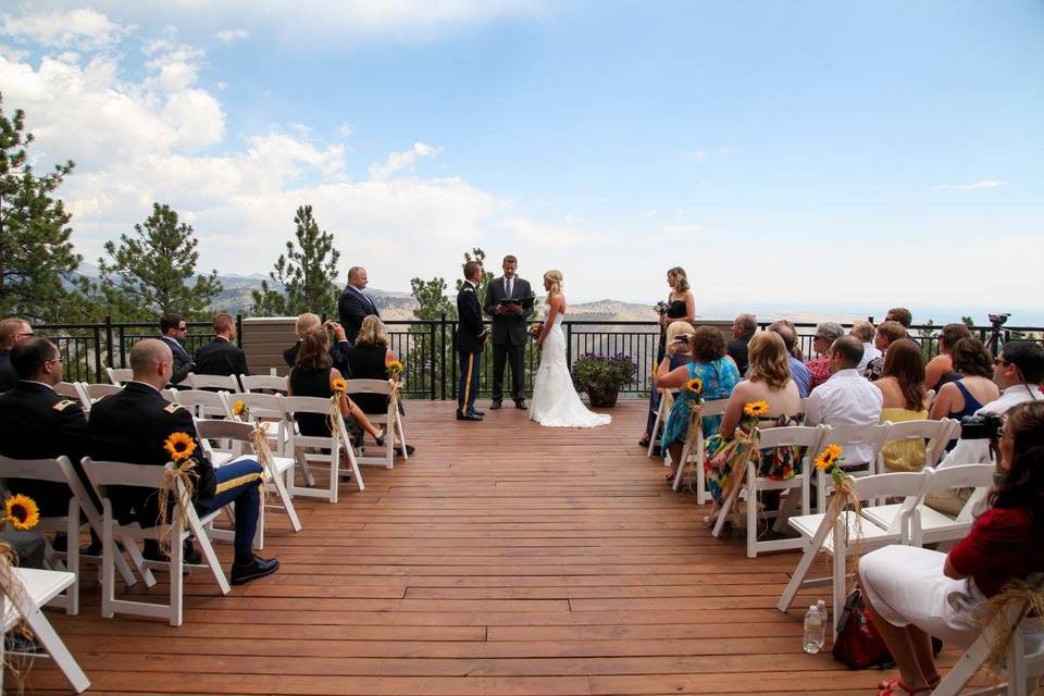 Canyon Deck Ceremony