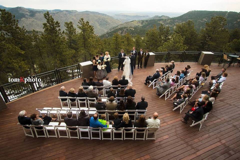 Canyon Deck Ceremony