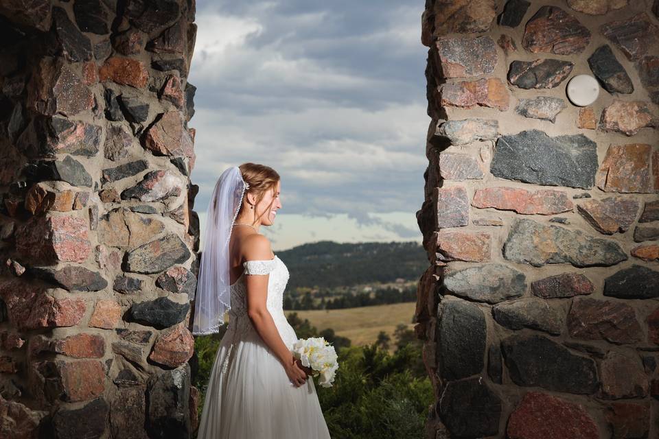 Stone Archways by Entrance