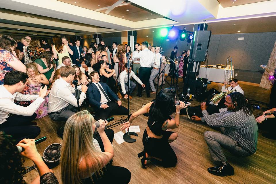 Band in Canyon Room