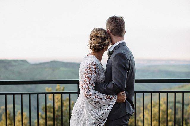 The Couple on the Canyon Deck