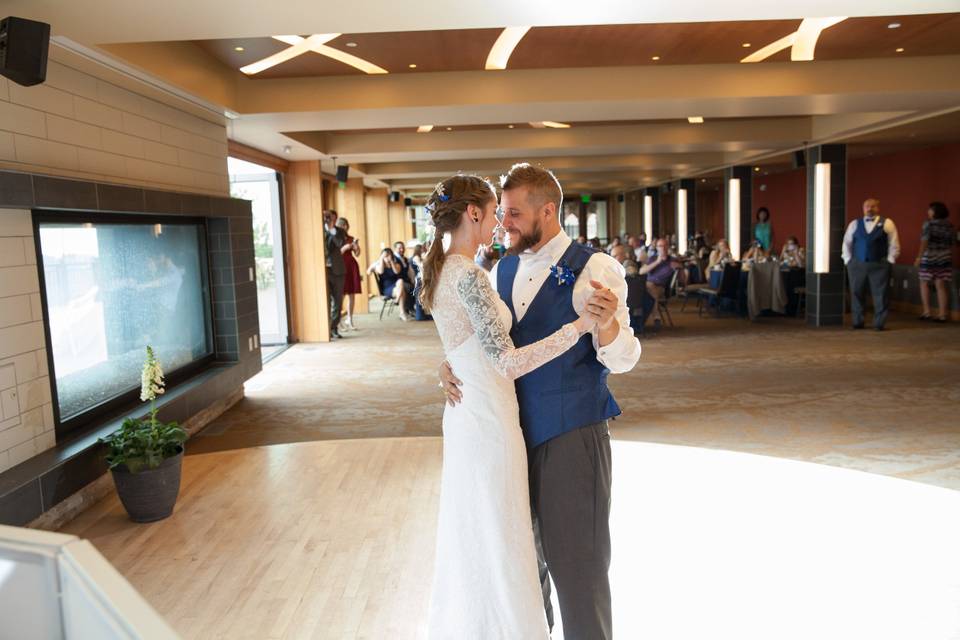 First Dance in Canyon Room