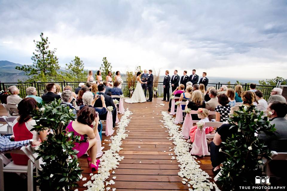 Ceremony on the Canyon Deck