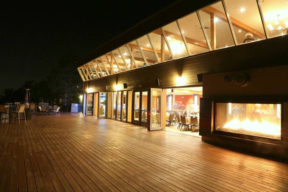 Canyon Deck at night