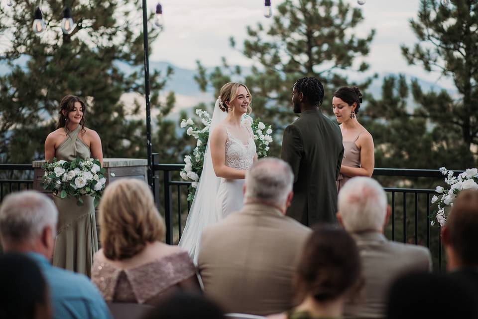 Canyon Room Deck Ceremony