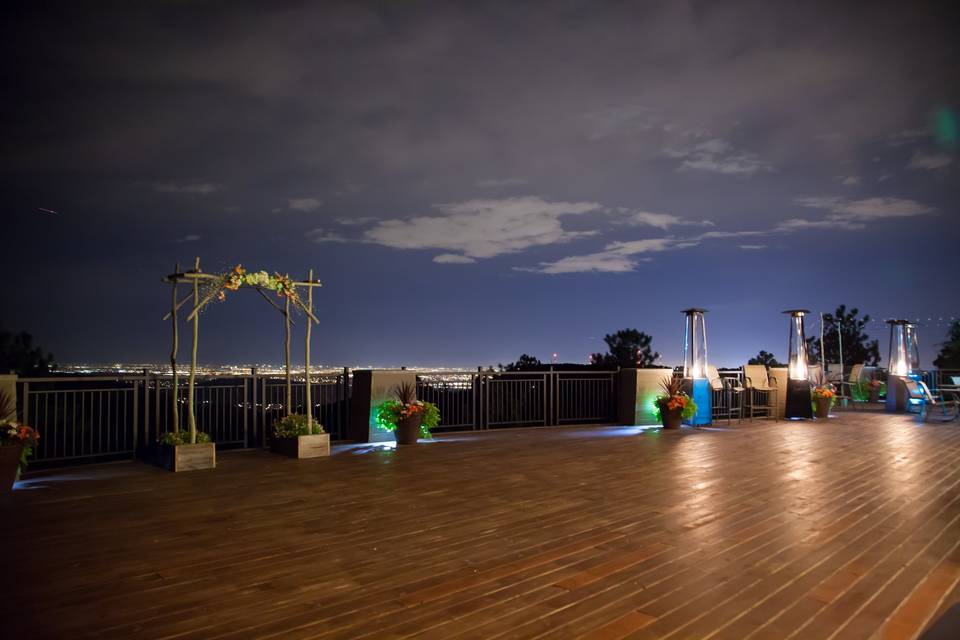 Canyon Deck at Night