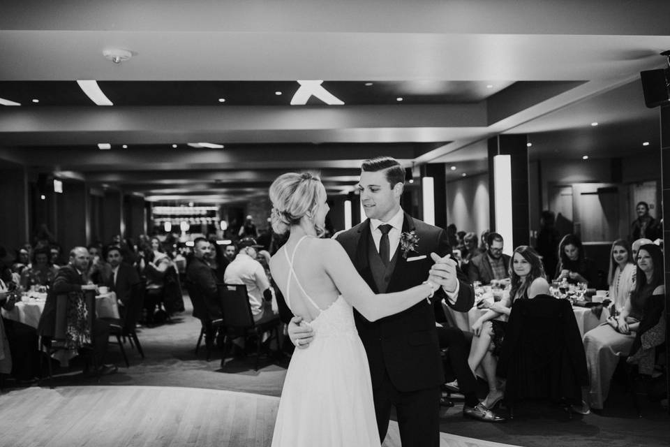 First Dance in Canyon Room