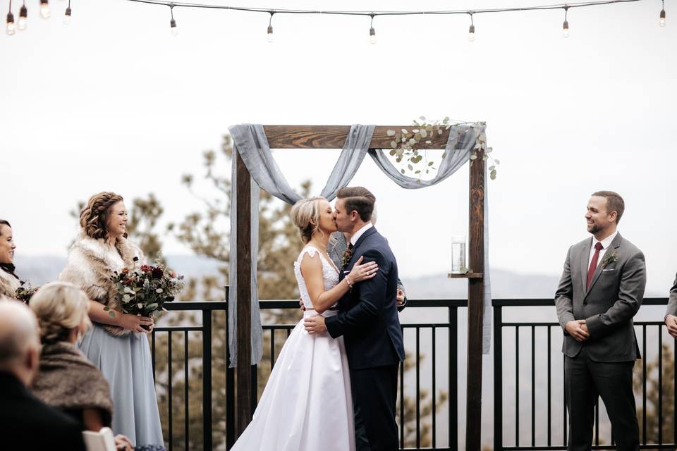 January Love on Canyon Deck