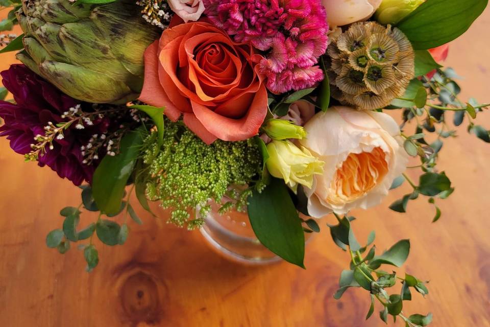 Bright and beautiful bouquet