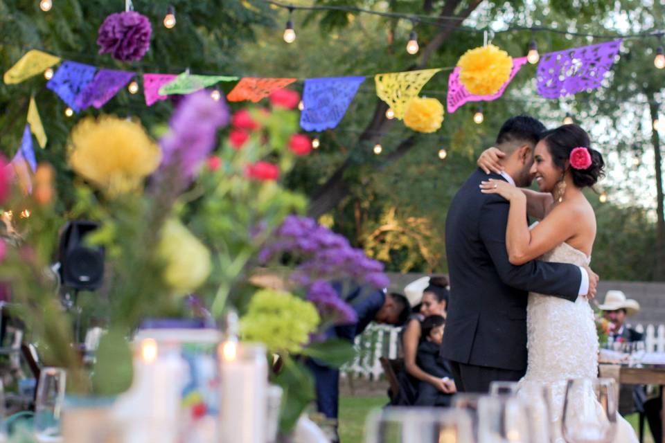 Couple dancing