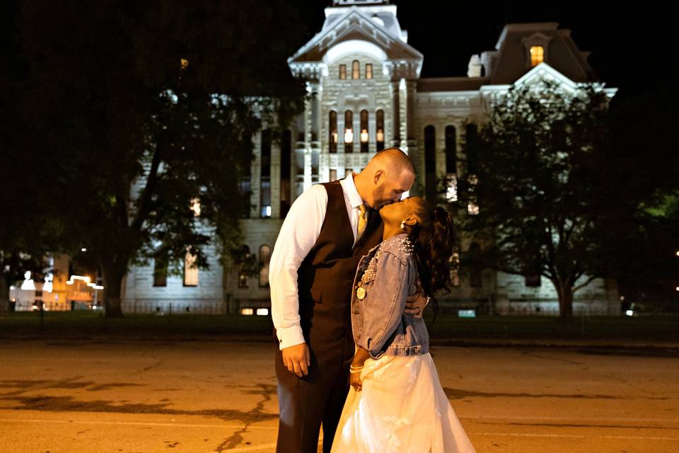 Courthouse Backdrop
