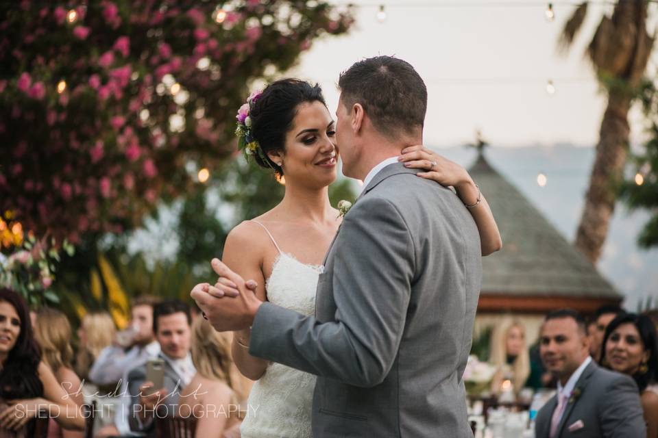 Couple dancing