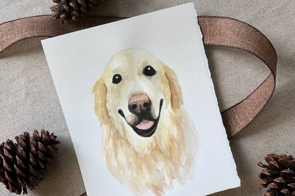 Custom Dog Portrait