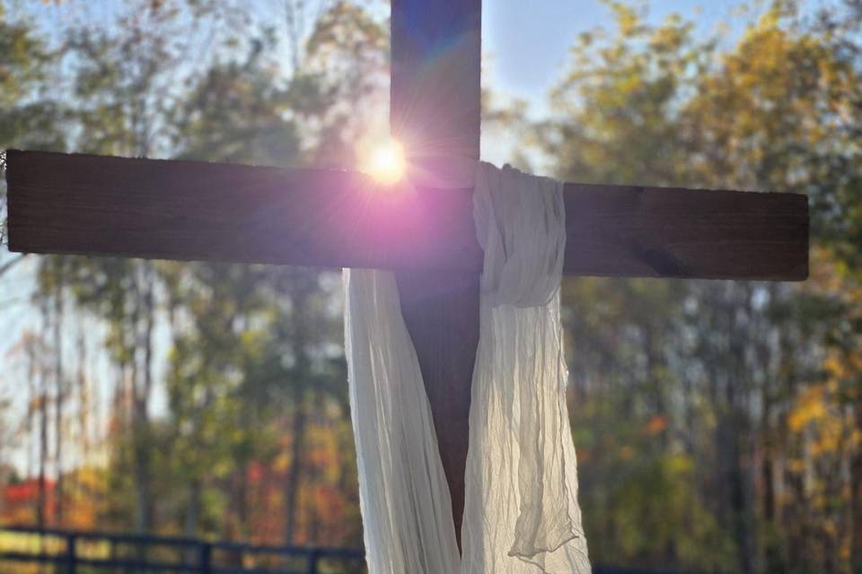Sun breaks through
