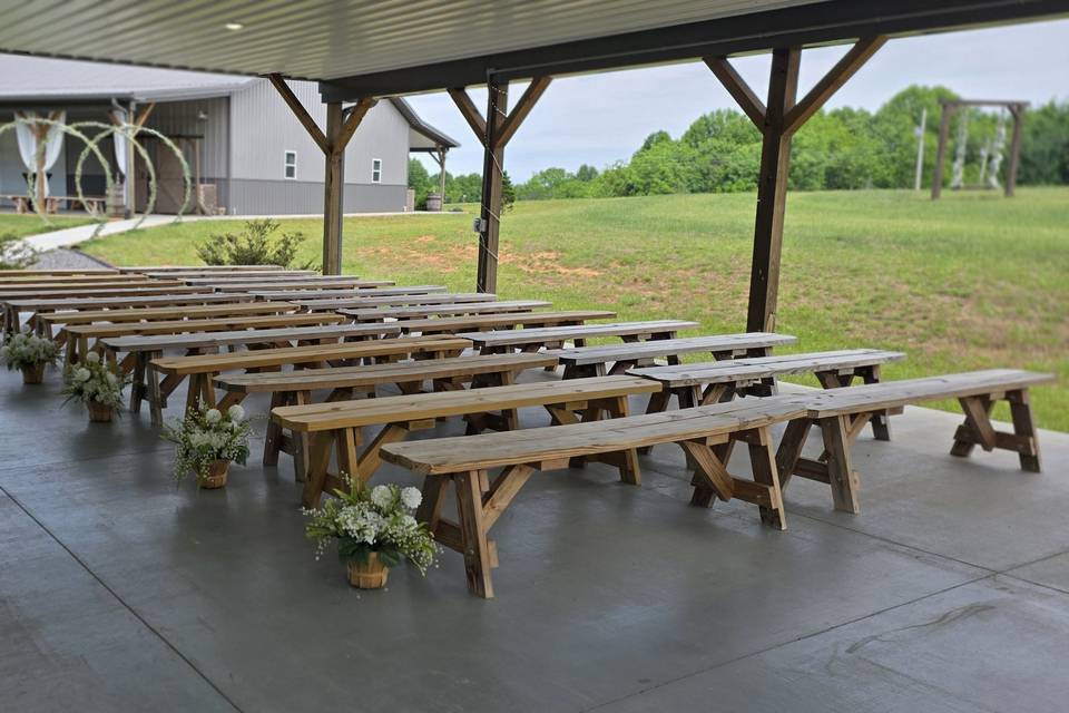 Preparing for ceremony