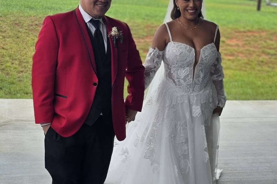 Bride and groom