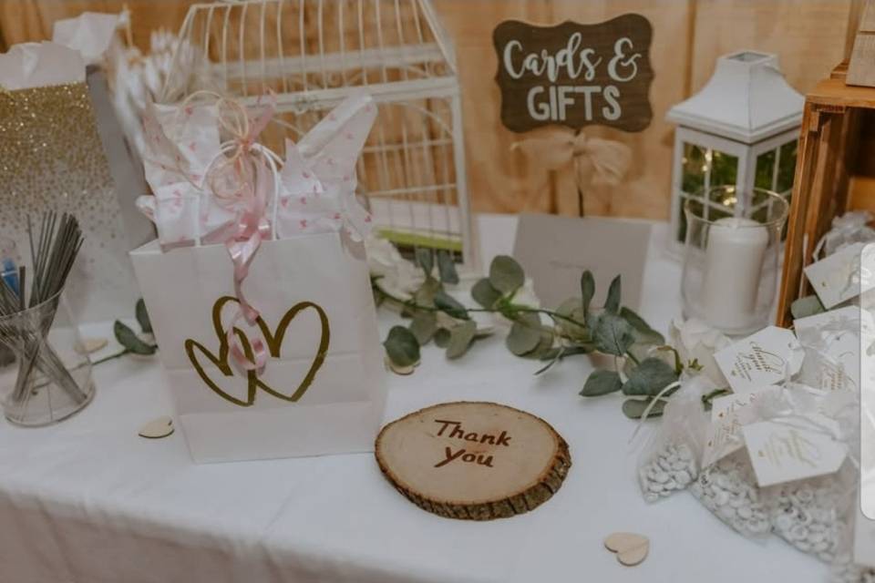 Reception Decor
