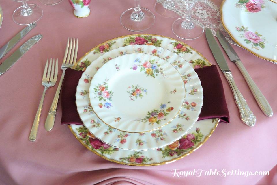 Teacup & Saucer Sets - Royal Table Settings – Royal Table Settings, LLC