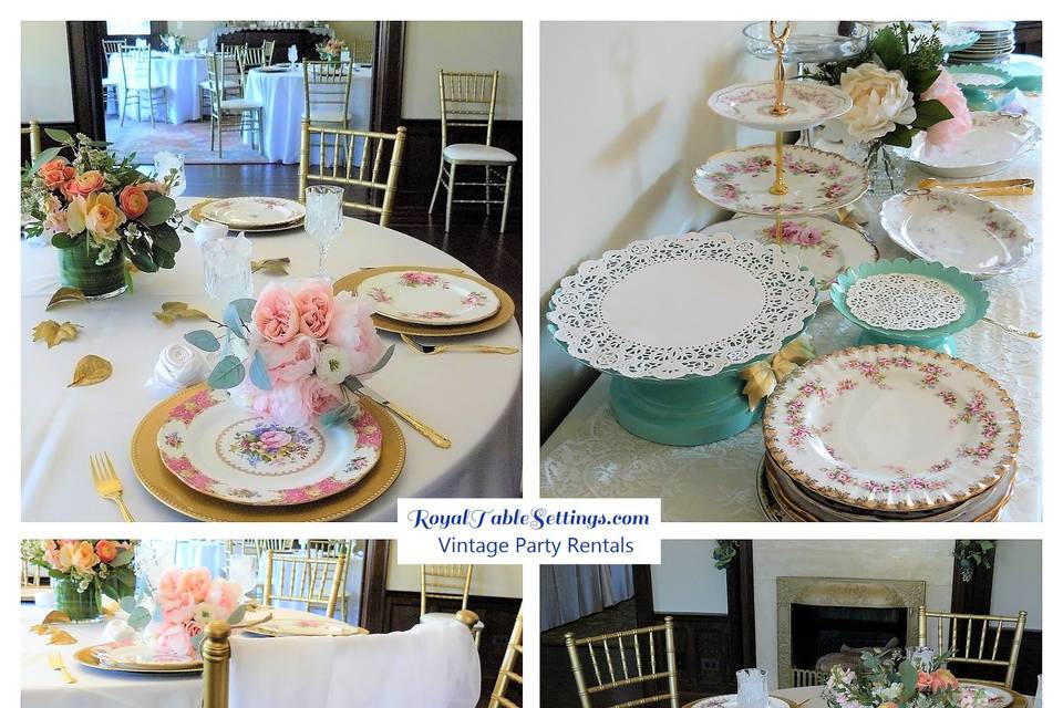 Teacup & Saucer Sets - Royal Table Settings – Royal Table Settings