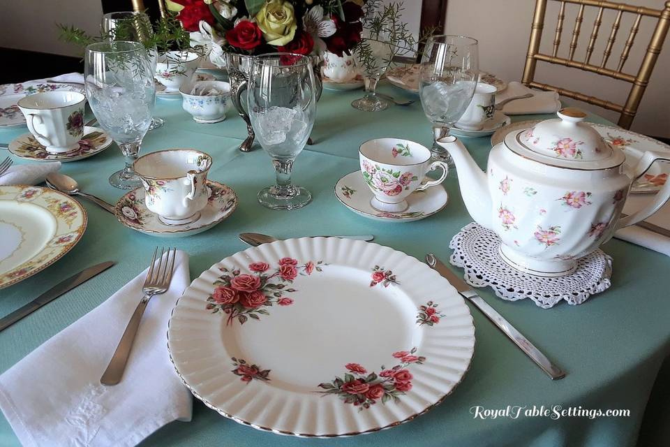 Royal Table Settings