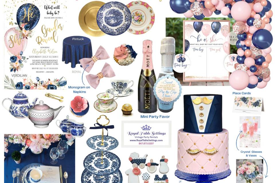 Tea Party Package - Royal Table Settings – Royal Table Settings, LLC