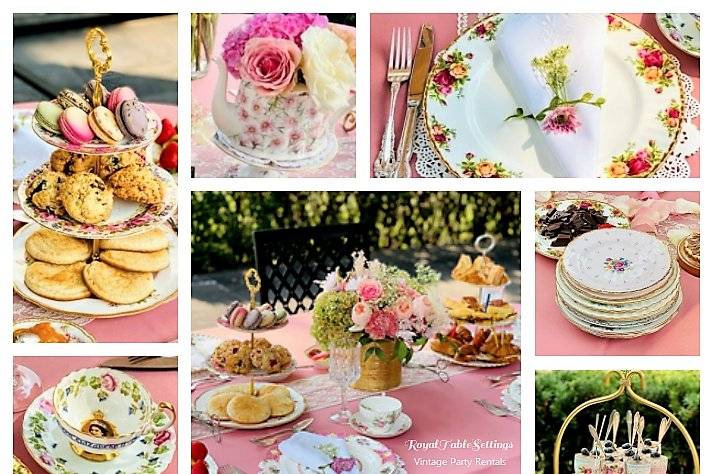 Tea Party Package - Royal Table Settings – Royal Table Settings, LLC