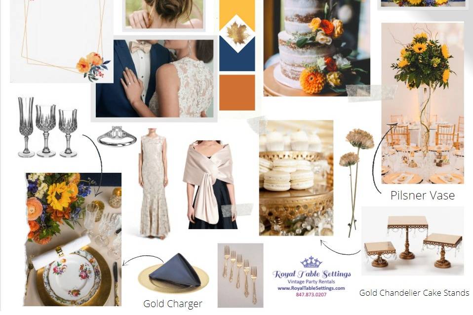 Fall Wedding Mood Board.