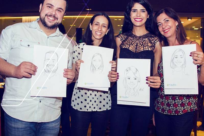 live caricature