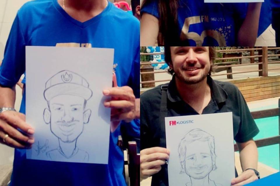 live caricature