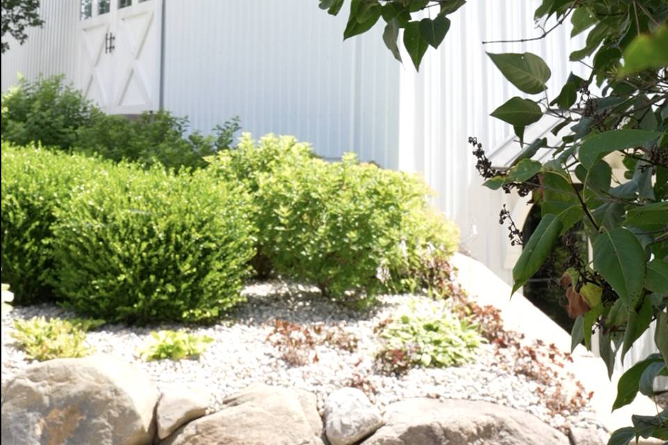 A view of High Point Barn