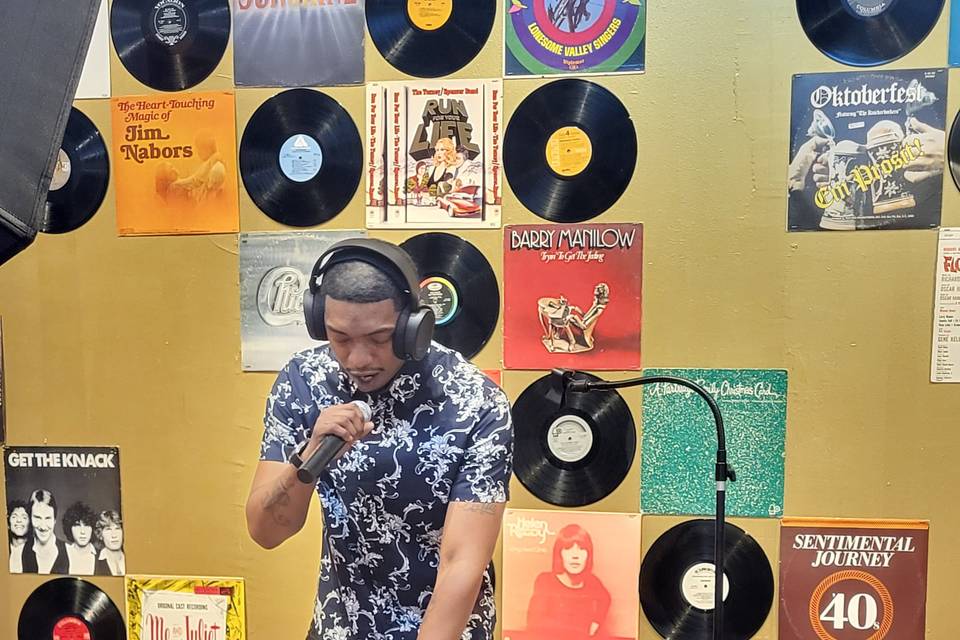 DJ photo shoot