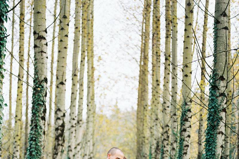 Fall engagement session in Wilsonville Oregon.