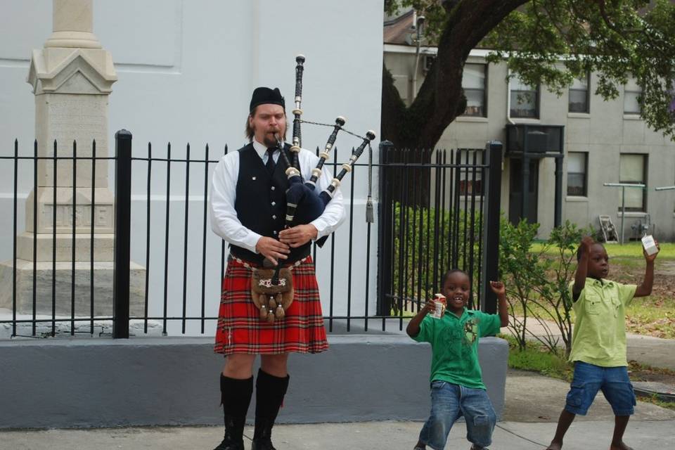 The Athens Piper