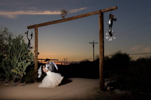 Ranch style wedding