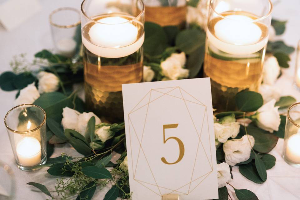 Geometric Table Number