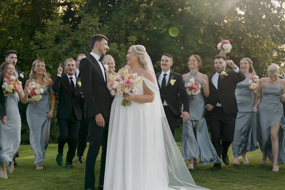 Wedding Party Love.