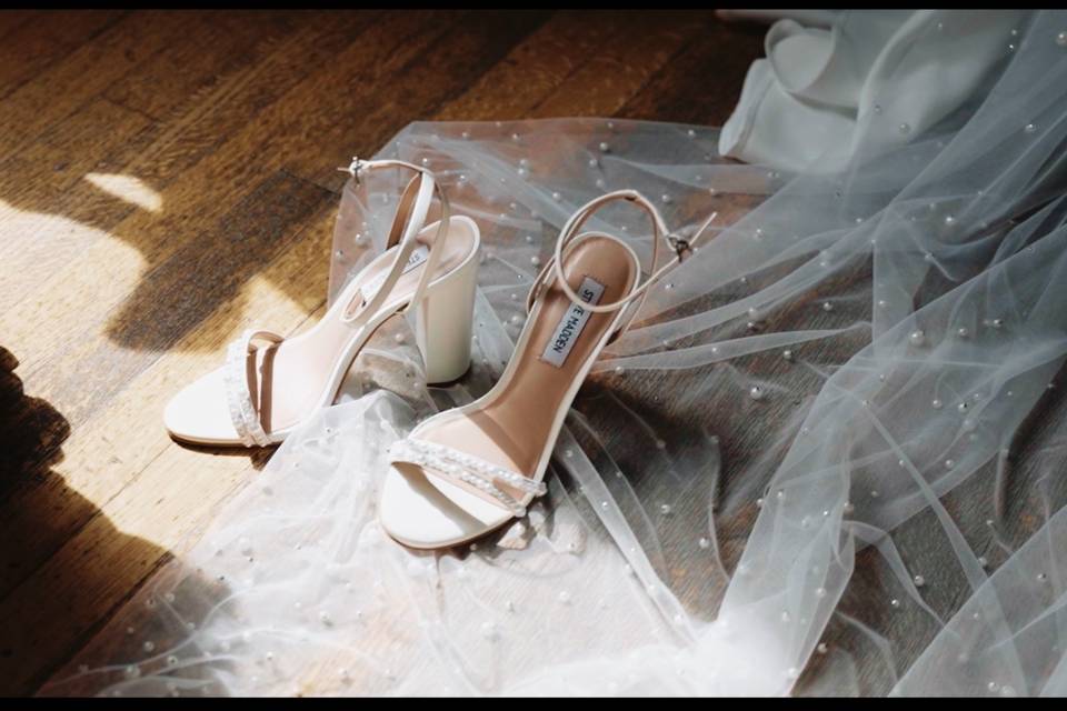 Perfect shoes to say I do in.