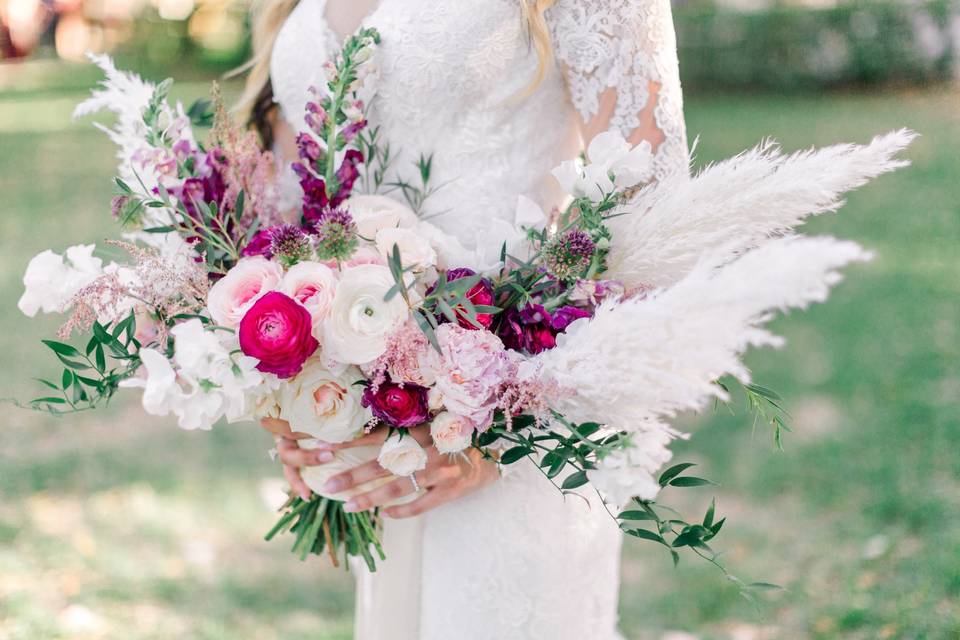 Lush boho-inspired Bouquet