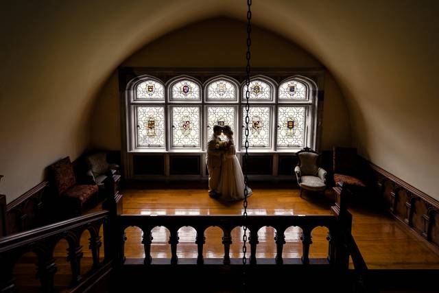 Gold & Elm Wedding Photo