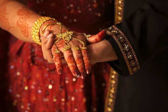 Wedding couple
