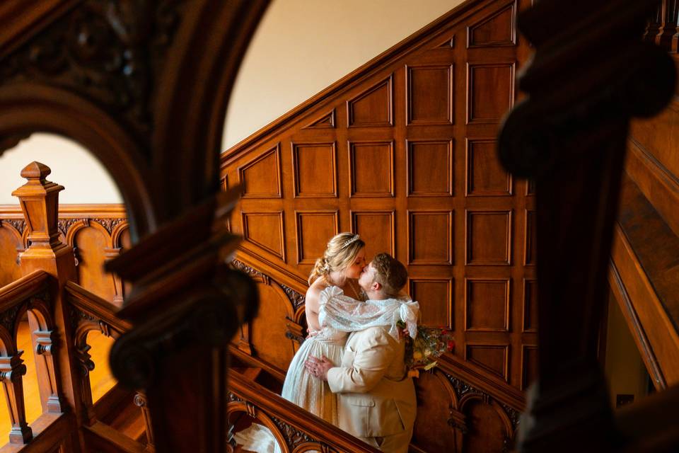 Gold & Elm Wedding Photo