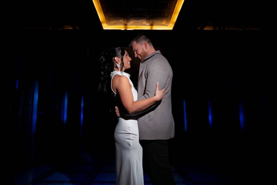 Gold & Elm Wedding Photo