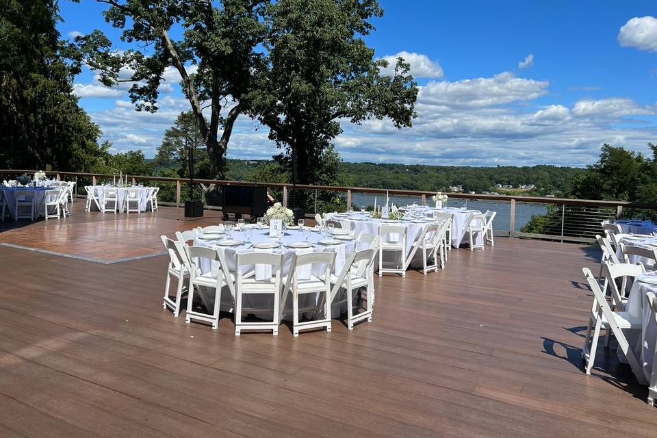 Riverfront reception