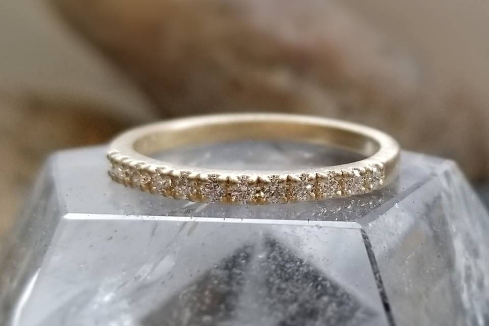 Diamond Wedding Band