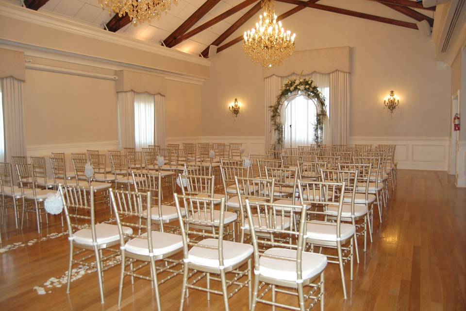 Indoor Ceremony Space
