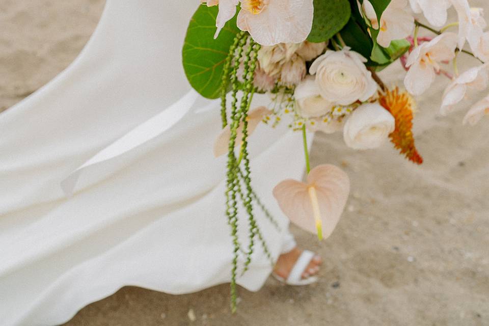 Tropical Bridal bouquet