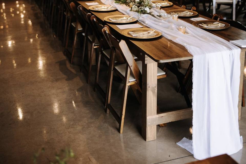Farm tables