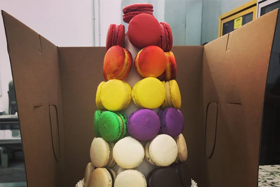 Macaron tower