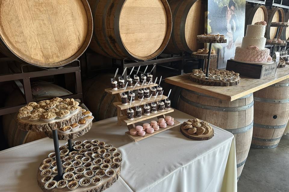 Cake and desserts