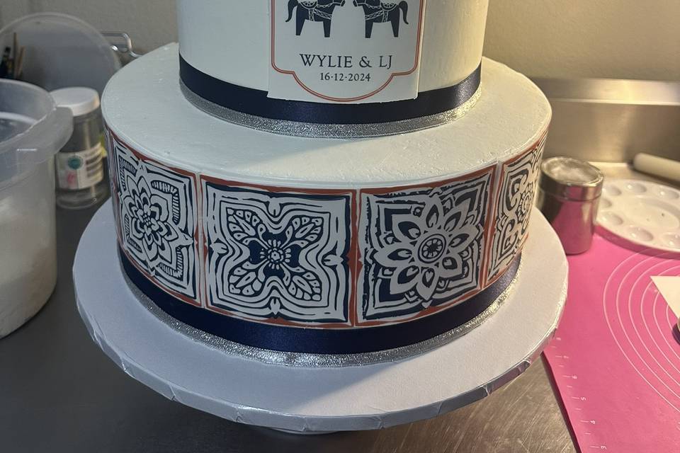 Italian Tile Cake